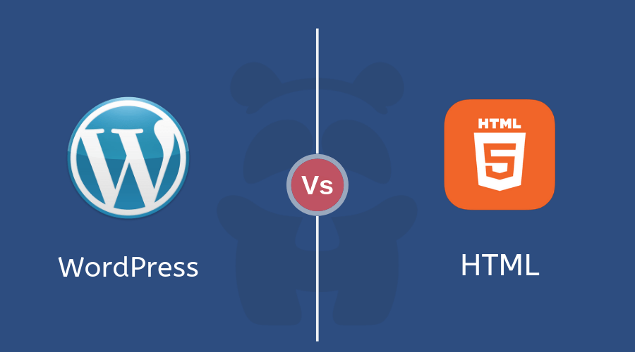 Html vs WordPress